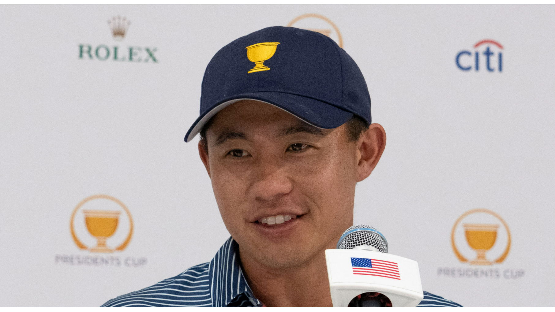 "Cute" Collin Morikawa accepts putter cover with note inside from starstruck fan